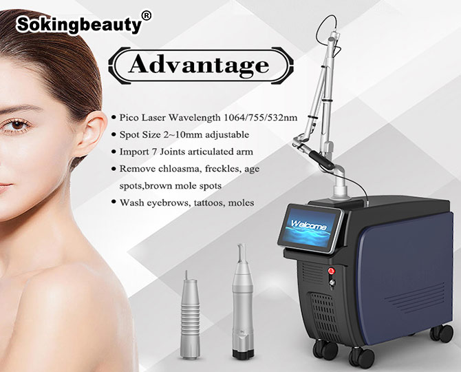 Nd Yag Laser Tattoo Removal Machine